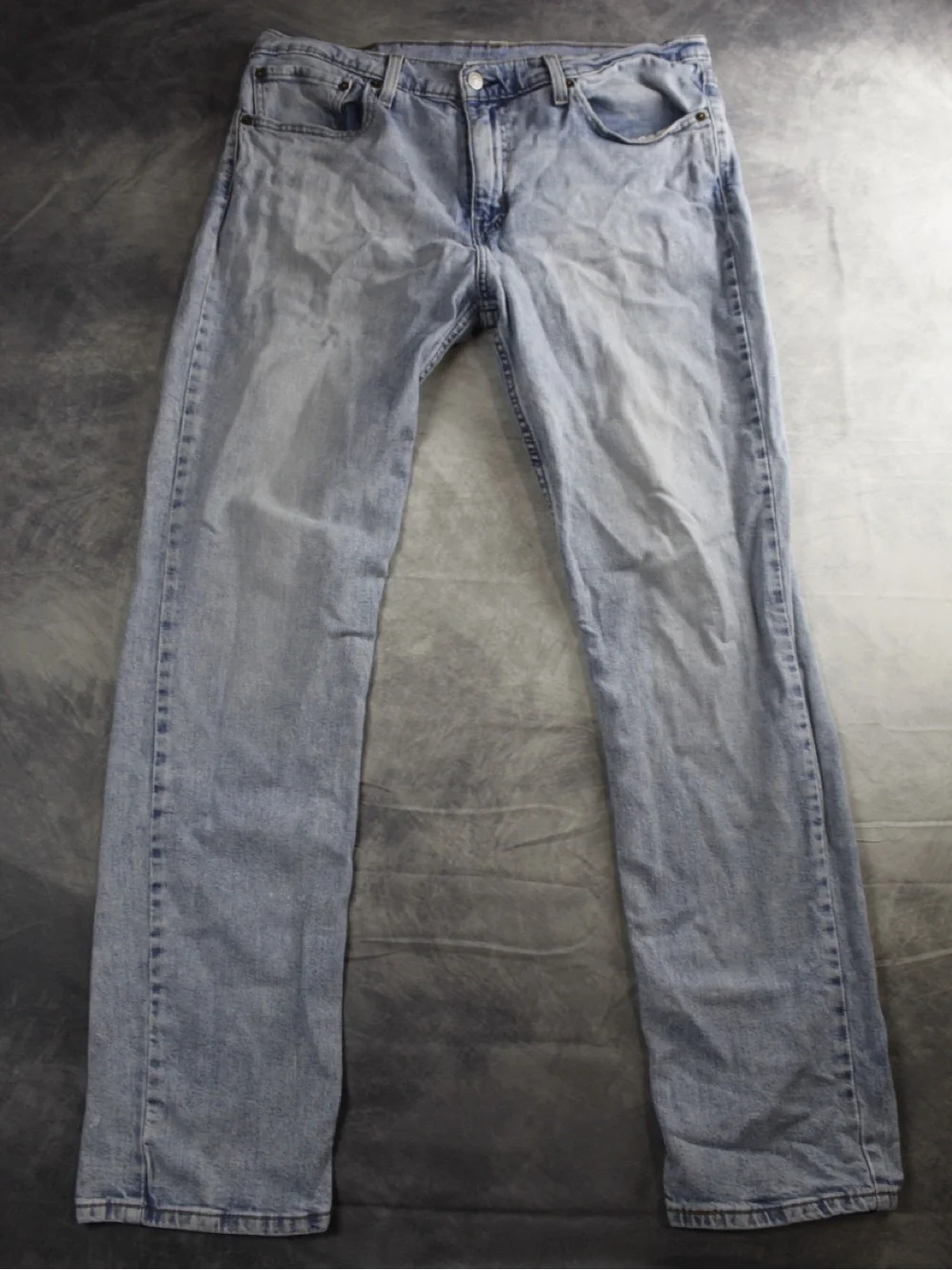 Levis 511 Slim Fit Jeans Mens 36x32 Light Wash Blue Denim WaterLess Casual